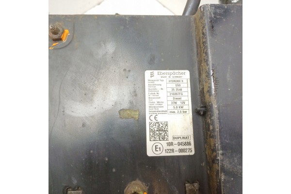 2015 Renault Kangoo II Parking heater Webasto 10R045886 Catalog number of the part 10R045886