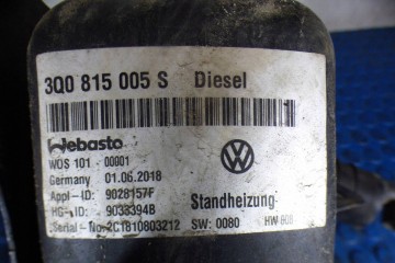 Skoda Superb III PASSAT B8 parking heater Webasto 3Q0815005S st BDB Catalog number of the original 3Q0815005S