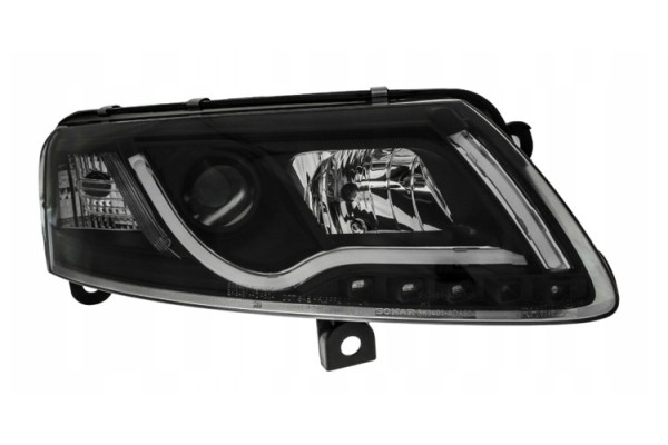 Front lamps AUDI A6 C6 Black Tube LED Part manufacturer Tuning Tec