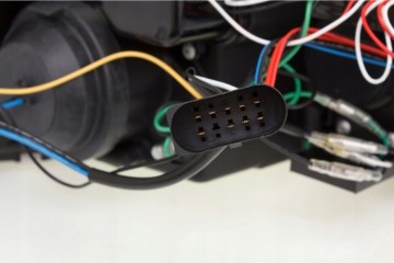 Front lamps AUDI A6 C6 Black Tube LED Car type passenger cars