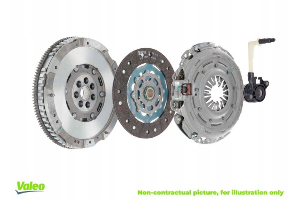 VALEO CLUTCH SET FIAT BRAVO DOBLO 1 6 D MULTIJET 11 15 DMF Car type buses cargo vans passenger cars