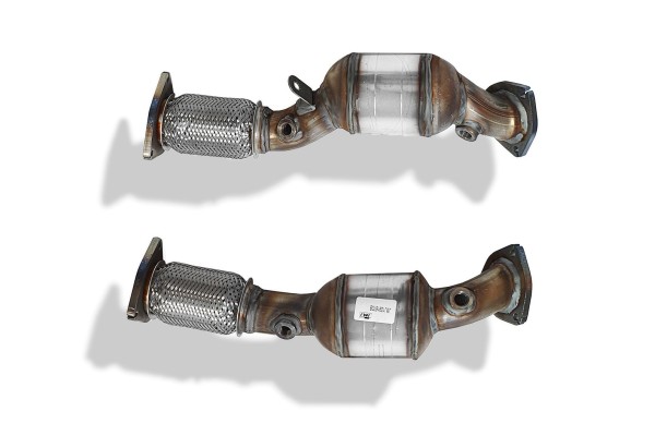 VW Touareg 4 2 2006 2010 CATALYTIC CONVERTER LEFT RIGHT 7L8254300AX 7L8254300EX