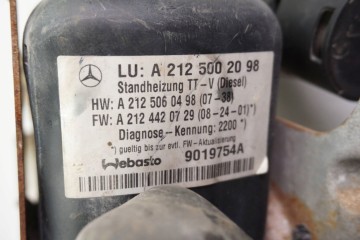 Calefactor estacionario Webasto para Mercedes W212 A2125060498 901975A