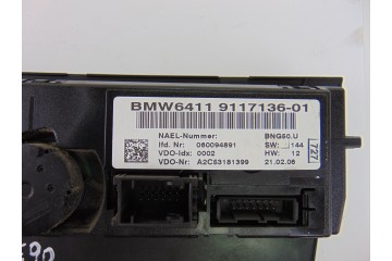 9117136 MANDO CLIMATIZADOR BMW SERIE 3 BERLINA (E90) 318d 2006 9117136 205272 BMW - 1