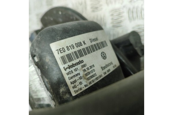 WEBASTO VW TRANSPORTER VI T6 VAN SGA SGH 122R000258 28111477 2 0L Quality of parts according to GVO O original with manufacturer