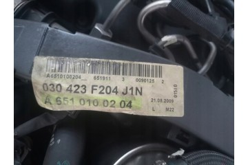 Engine 2 2 CDI 651911 Mercedes W204 W207 W212 OM651 FILM WITH ENGINE OPERATION Packaging status replacement