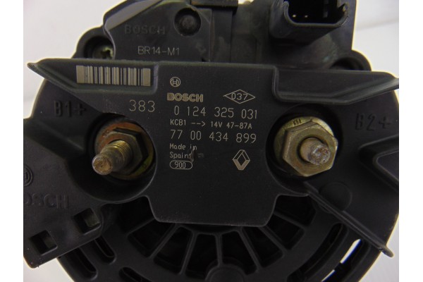 7700434899 ALTERNADOR RENAULT SCENIC I (JA...) 1.6 16V Authentique (JA0B/11) 2003 7700434899 205514 RENAULT - 3