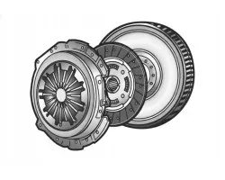 CLUTCH SET DISC FLYWHEEL SCREW PRESSURE