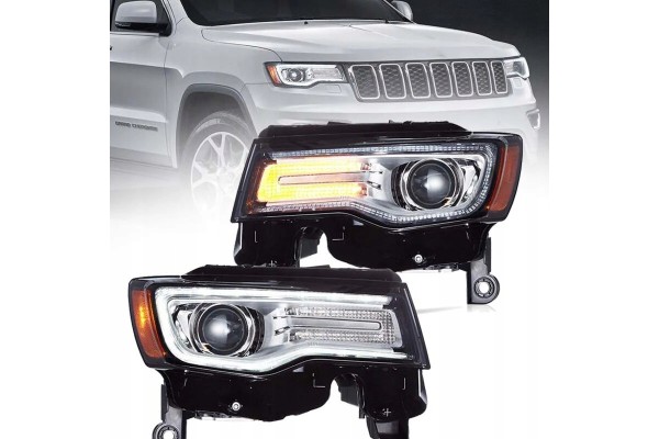 Headlights Lamp L R Vland Full Led Tuning Jeep Grand Cherokee WK2 Lift 13 Packaging status original