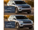 Faros delanteros LED manuales VLAND para Jeep Grand Cherokee WK2 Lift 