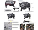 Faros delanteros LED manuales VLAND para Jeep Grand Cherokee WK2 Lift 