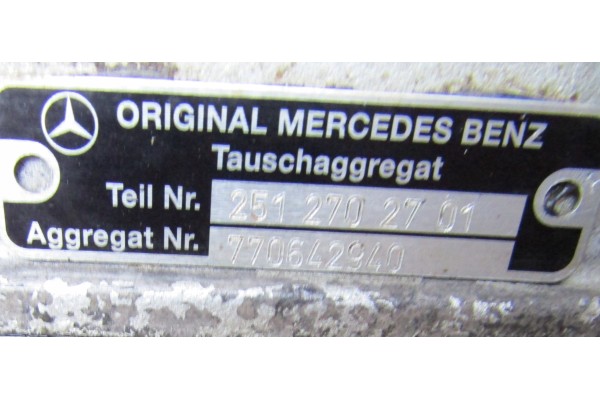 MERCEDES ML 164R 251 280 320 CDI CHEST 2512702701 722902 WITHOUT ELECTRONICS Packaging status replacement