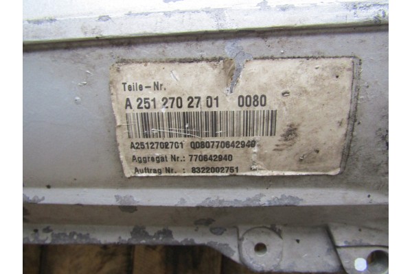 MERCEDES ML 164R 251 280 320 CDI CHEST 2512702701 722902 WITHOUT ELECTRONICS Catalog number of the part 2512702701 722902 A25127