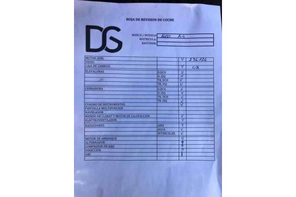 AUDI A4 BERLINA (8E) 2.0 TDI 16V (103kW)