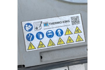 Unidad de refrigeración con carcasa THERMO KING V100 y cables