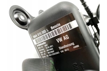 PARKING HEATER WEBASTO VW GOLF VIII PETROL Quality of parts according to GVO O original with manufacturer s logo OE