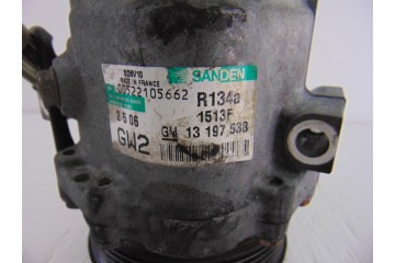 13197538  COMPRESOR AIRE ACONDICIONADO OPEL CORSA C Cosmo 2006 13197538 206150 OPEL - 1