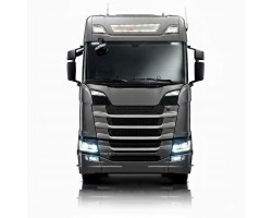 Sign Roof advertising TIR Scania Next Generation Inox bANER