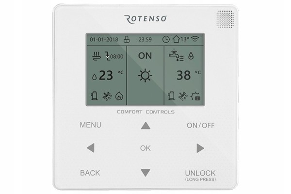 Heat pump Rotenso AquamI split 8 kW 1 phase INSTALLMENTS ZERO Car type undefined