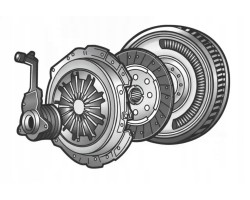 CLUTCH SET DISC FLYWHEEL SCREW PRESSURE