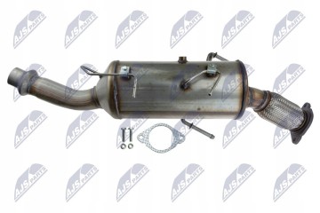 NTY DPF RE 003 PARTICULATE FILTER DPF Quality of parts according to GVO P replacement with original quality