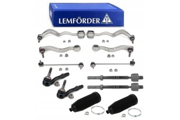 SET OF CONTROL ARMS CONNECTORS RODS TIPS FRONT BMW 5 E60 E61 LEMFORDER