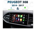 navigation Peugeot 308 T9 T10 CARPLAY ANDROID AUTO ORIGINAL RCC2 NAC WAVA