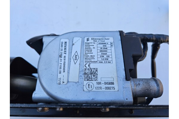 Eberspaecher D5S Renault Kangoo 929152832R Product weight with unit packaging 5 kg