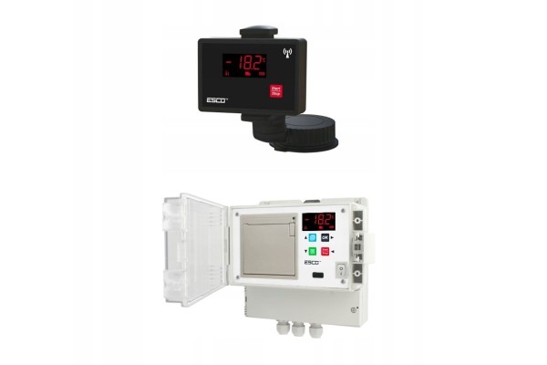 TEMPERATURE THERMOGRAPH ESCO DR202 WITH PANEL