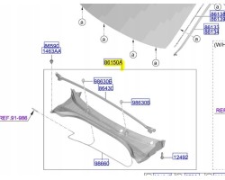 Plastic lining Kia Ceed ProCeed 2021