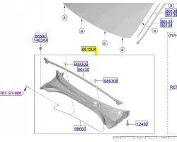 Plastic lining Kia Ceed ProCeed 2021