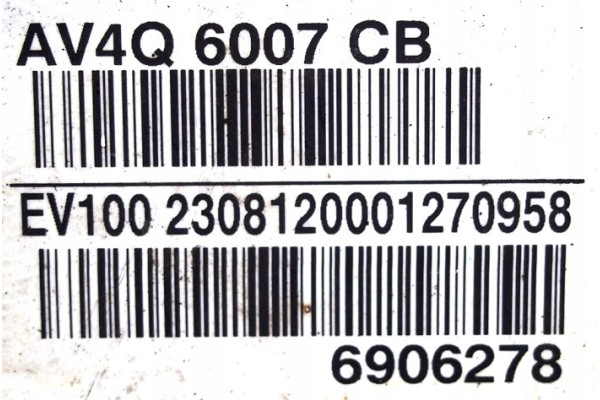 COMPLETE ENGINE FORD VOLVO 2 0 TDCI 136KM 140KM AV4Q 6007 CB D4204T Engine type diesel