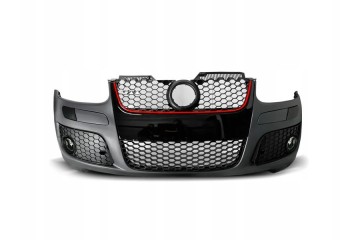 NEW GTI LOOK FRONT BUMPER HALOGENS FOR VW GOLF 5 FROM 2003 TO 2009 Packaging status original
