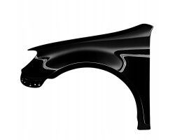 Mudguard VW Golf 6 VI Left LC9X 08 13 New Lacquered