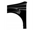 Mudguard VW Golf 6 VI Left LC9X 08 13 New Lacquered Catalog number of the part GOLF 6 LINKS LC9X