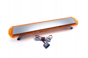 STROBE ORANGE LED BEAM ROOSTER TOW TRUCK 118CM STRONG 12V 24V 4 SIDES Car type trucks cargo vans passenger cars