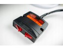STROBE ORANGE LED BEAM ROOSTER TOW TRUCK 118CM STRONG 12V 24V 4 SIDES Color orange