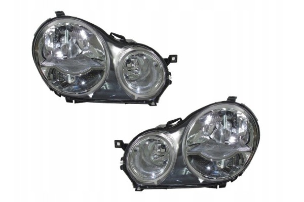 Headlight set for Volkswagen Polo 9N 2001 2005 LEFT RIGHT TYC