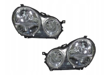 Headlight set for Volkswagen Polo 9N 2001 2005 LEFT RIGHT TYC