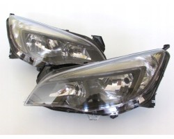 HEADLIGHTS OPEL ASTRA J 2009 2012 BLACK