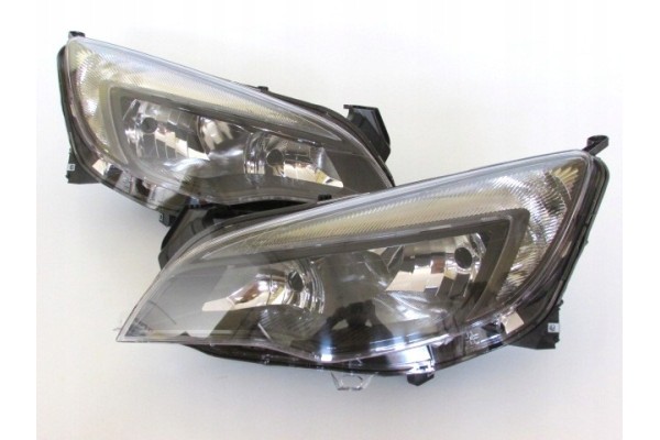 HEADLIGHTS OPEL ASTRA J 2009 2012 BLACK
