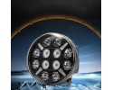 4X 9in HALOGEN WORK LAMP 12 24V 16LED 240W IP67 PANEL Light beam 132000 lm