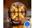 4X Luz de Trabajo Halógena LED 9 12/24V 16LED 240W IP67 Panel