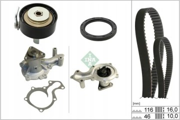 TIMING SET WATER PUMP 2 BELTS 530 0958 30 Packaging status original
