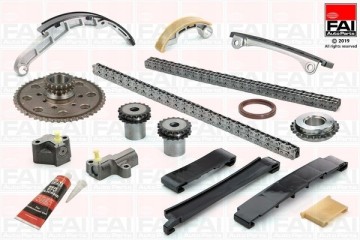 FAI TIMING CHAIN KIT NISSAN DOHC NAVARA 2 5DCI PATHFINDER 2 5DCI Quality of parts according to GVO Q original with factory logo 