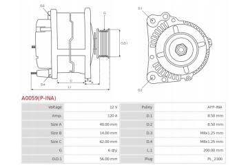 New Alternator VW Bora 1 9 TDi VW Golf IV 1 9 TDi AUDI TT 1 8 Turbo Quality of parts according to GVO Q original with factory lo
