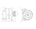 NEW ALTERNATOR RENAULT 80A 24V 135 560 4 1 16 4 Part manufacturer AS PL