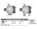 Alternator DENSO DAN1375 Catalog number of the part DAN1375