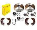 cylinder bearing drums RENAULT CLIO III 2005 MODUS REAR KPL