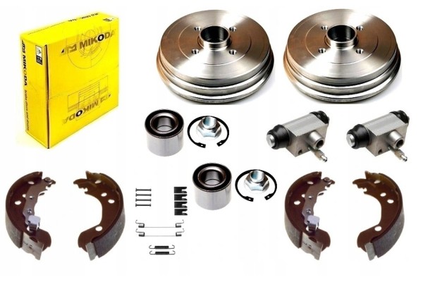 cylinder bearing drums RENAULT CLIO III 2005 MODUS REAR KPL